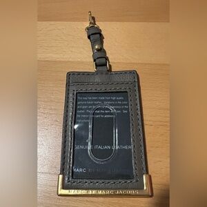 Marc by Marc Jacobs Leather Luggage Tag